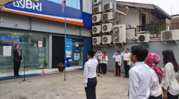 BRI KC Jakarta Tanjung Duren Gelar Upacara Hari Sumpah Pemuda, Tanamkan Semangat Nasionalisme pada Insan Brilian